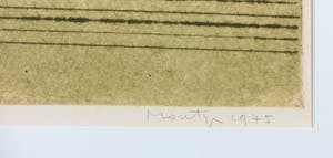 Jan Montyn - Ets, Steenlandschap - Ingelijst kopen? Bied vanaf 90!