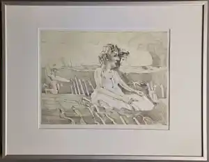 Co Westerik - ingelijste gesigneerde litho verkocht voor € 259!