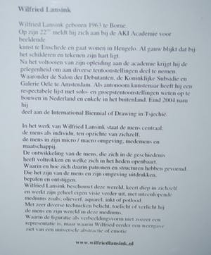 Wilfried Lansink - Zeefdruk - zonder titel - fraai ingelijst kopen? Bied vanaf 45!