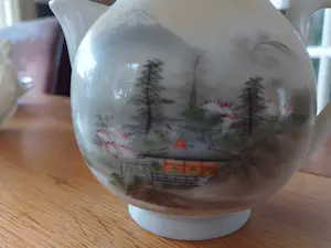 Niet of onleesbaar gesigneerd - Japans eierschaal porselein kopen? Bied vanaf 1!