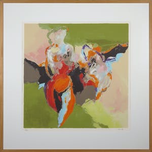 Peter Munnik - Zeefdruk, Zonder titel 1 - Ingelijst kopen? Bied vanaf 50!