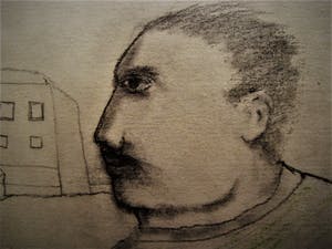 Gorki Bollar - voormalig Joegoslavie - Naief realisme - Pastel - "Jeu de Boules" - gesigneerd kopen? Bied vanaf 25!