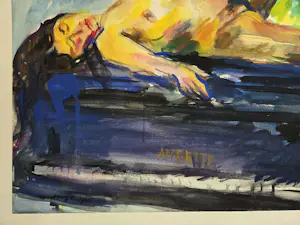 Bob ten Hoope - Liggend naakt. Annette. kopen? Bied vanaf 79!