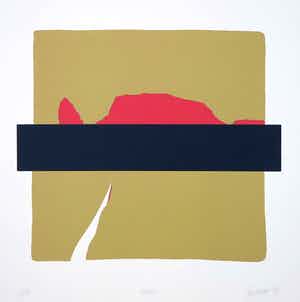 Hans Landsaat - Zeefdruk, Berlijn verkocht voor € 1!