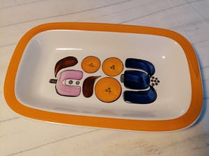 Rorstrand - Rörstrand Karneval vegetable dish kopen? Bied vanaf 50!