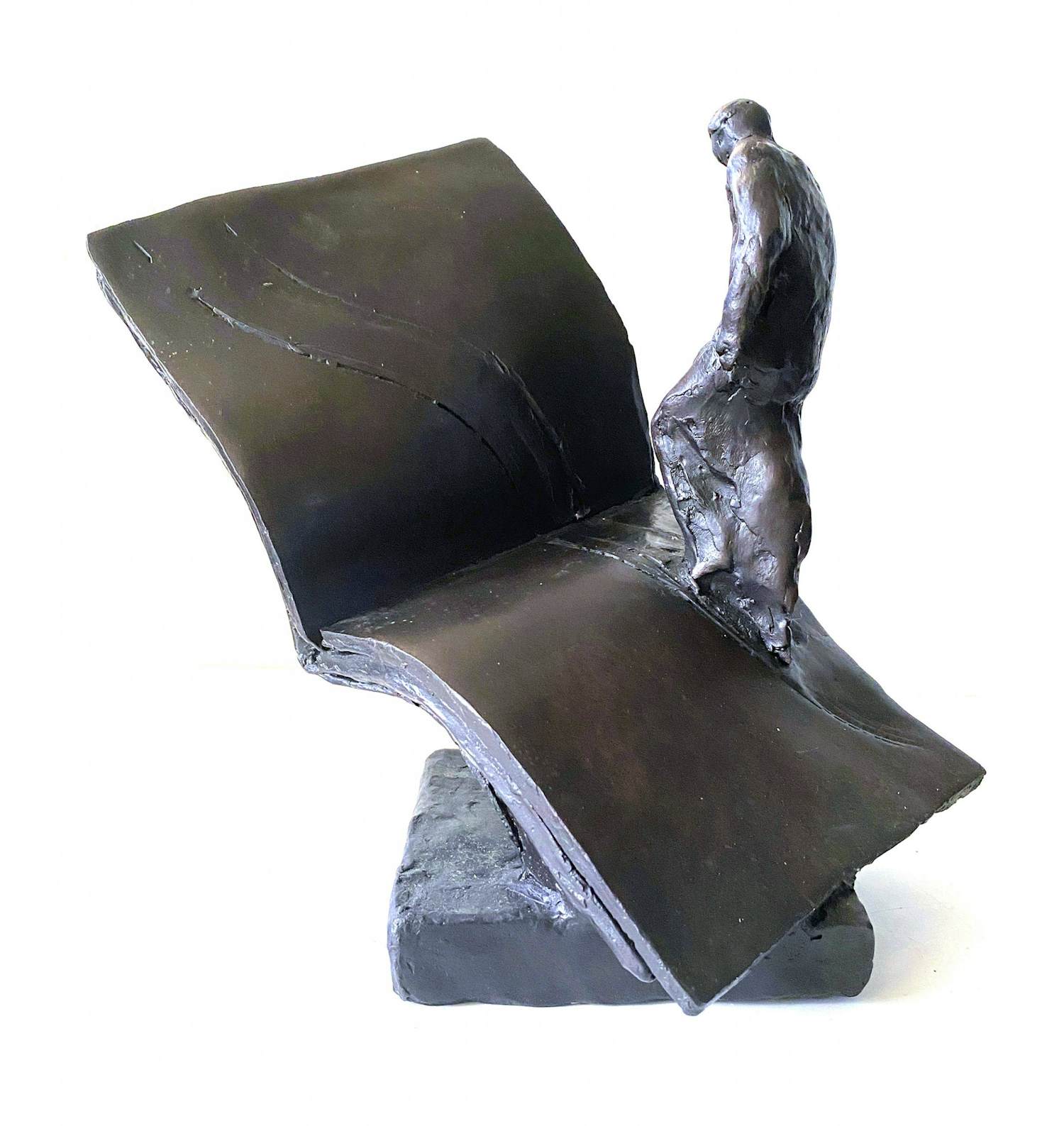 Eric Claus - Bronzen sculptuur: Friedrich Nietszche verkocht voor € 250!