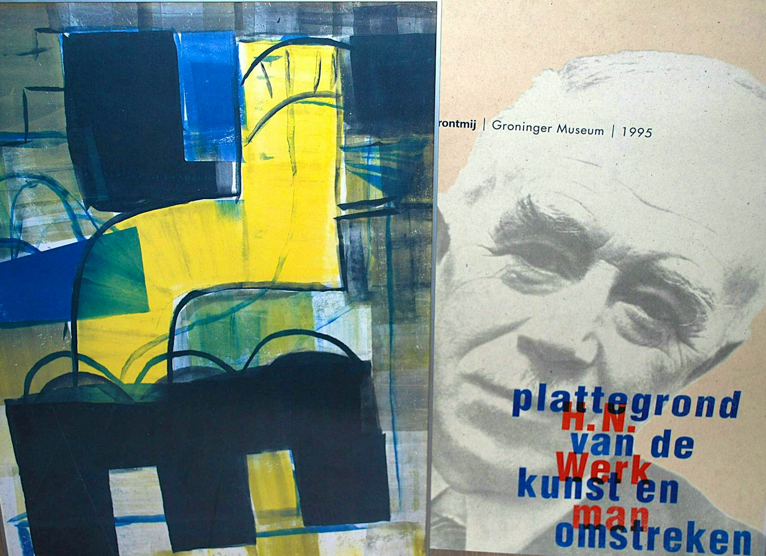 Hendrik Werkman - Metro (ingelijst) & zeer grote kalender kopen? Bied vanaf 100!