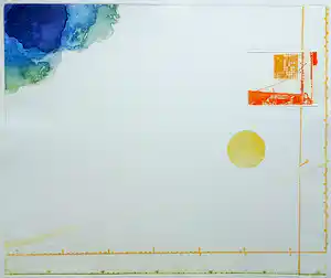 Eduard Flor - Hemel overdag, aquatint ets met reliëfdruk verkauft für € 45!