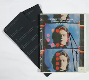 Andy Warhol - Gesigneerd boek met persoonlijke noot, Screen tests: A diary kopen? Bied vanaf 1!