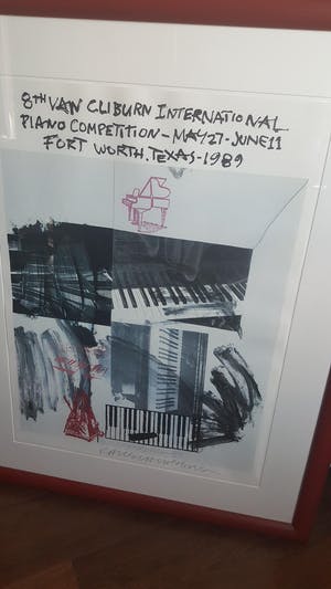 Robert Rauschenberg - 8th van Cliburn International Piano Competition - May 27 - June 11 - Fort Worth kopen? Bied vanaf 300!