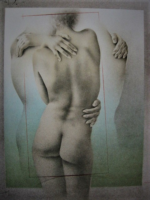 Poen de Wijs - Dromerig Realisme van Poen de Wijs "La Modella" gesigneerde Litho kopen? Bied vanaf 1!