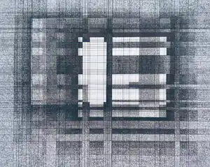 Paul van Gils - Geometrisch abstracte compositie, ets kaufen? Bieten Sie von 60!