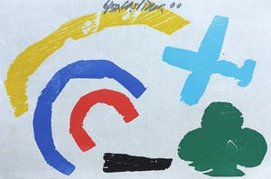 Carel Visser - Landschapje, houtdruk kopen? Bied vanaf 100!