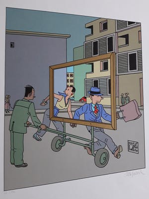 Joost Swarte - On perspectief kopen? Bied vanaf 20!