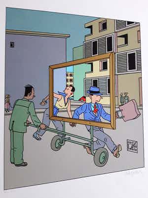 Joost Swarte - On perspectief verkocht voor € 20!