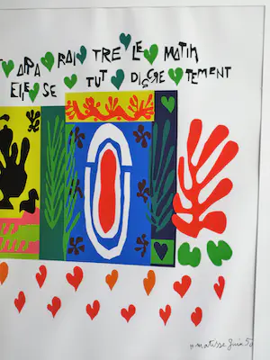 Henri Matisse - Litho , Mille et Une Nuits (‘Duizend en één Nacht’) – ingelijst - 250 ex - 1994 kopen? Bied vanaf 10!