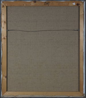 H. J. van den Berg - Olieverf op doek, Blauwe lucht II - Ingelijst kopen? Bied vanaf 1!