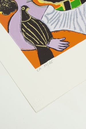 Corneille - Femme couchée - handgesigneerde litho - 1995 kopen? Bied vanaf 149!