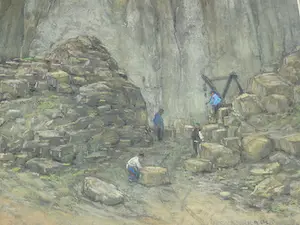 Herman Heijenbrock - Steengroeve met Arbeiders kopen? Bied vanaf 520!