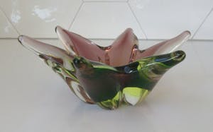 Flavio Poli - Sommerso zeester vormig schaaltje in dieppaars en Anna groen kopen? Bied vanaf 32!