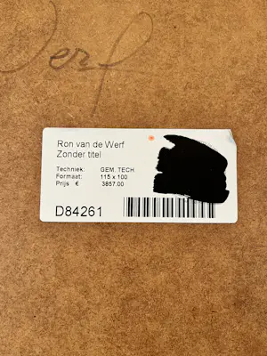 Ron van der Werf - Zonder titel kopen? Bied vanaf 350!
