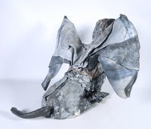 Matthijs Helmich - Loden beeld, Bewaker (Zwaar) kopen? Bied vanaf 450!