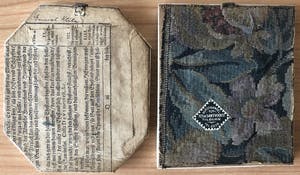 Niet of onleesbaar gesigneerd - 2 Miniatuur schilderijtjes / portretjes ivoor / schildpad - voor 1947 kopen? Bied vanaf 1!