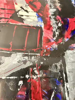 Ben Hoezen - Abstract kunstwerk kopen? Bied vanaf 250!