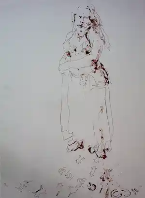 Sam Drukker - Zeefdruk: Dame - 1993 vendu pour 75€ !
