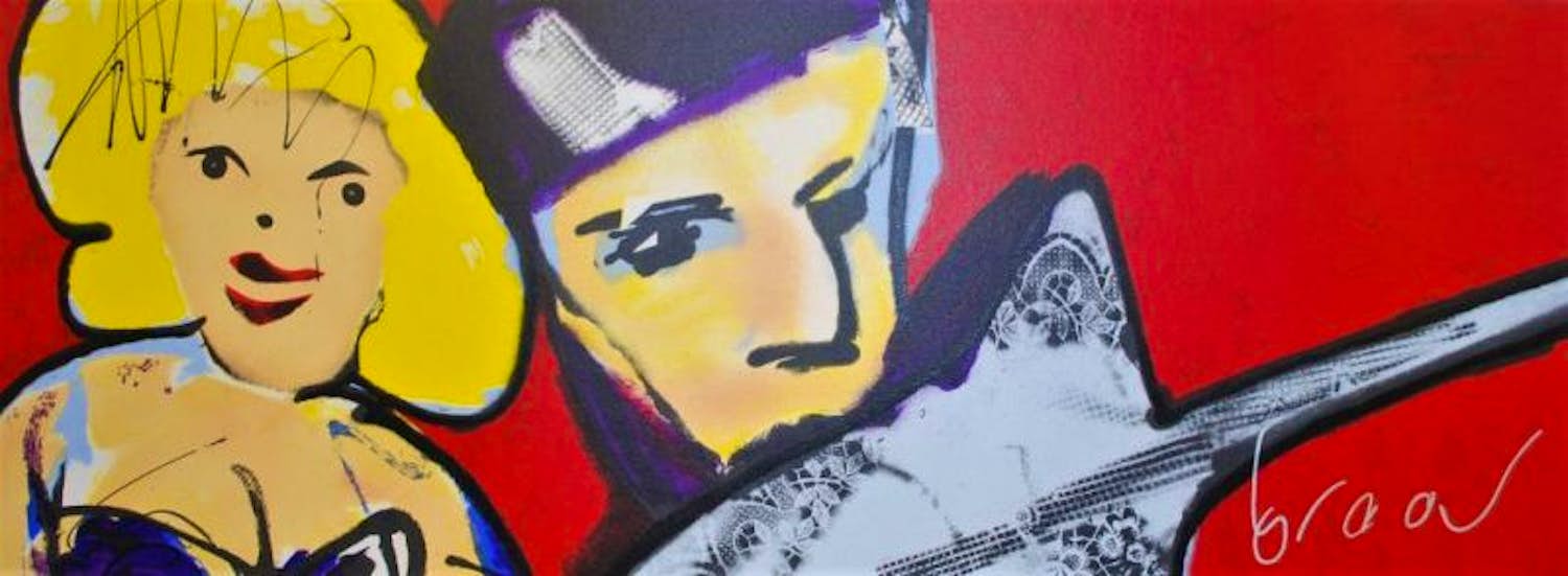 Herman Brood - Kleurenzeefdruk SOME LIKE IT HOT Handgesigneerd kaufen? Bieten Sie von 425!