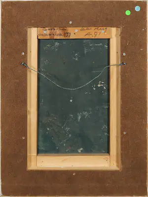 Klaas Boonstra - Olieverf op board, Abstracte compositie - Ingelijst kopen? Bied vanaf 300!