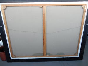 Niet of onleesbaar gesigneerd - schilderij,Hollandse/ Belgische school,20 e eeuw/110x140cm kopen? Bied vanaf 10!