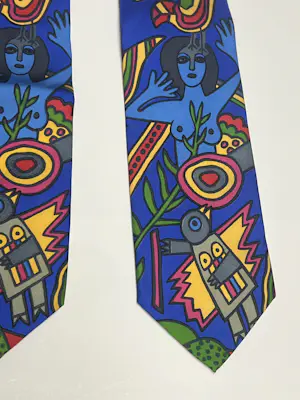 Corneille - Set van 4 stropdassen (unisex): vrouw en vogels, 1996 kopen? Bied vanaf 60!