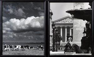 Paul Huf - Foto, lot van twee los ingelijste landschapsfoto's kopen? Bied vanaf 1!