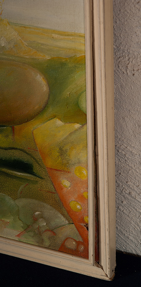 Jeroen Bal - Eva, Pas op! - Olieverf op doek - gesigneerd l.o. - BKR Den Haag - 1976 kopen? Bied vanaf 10!