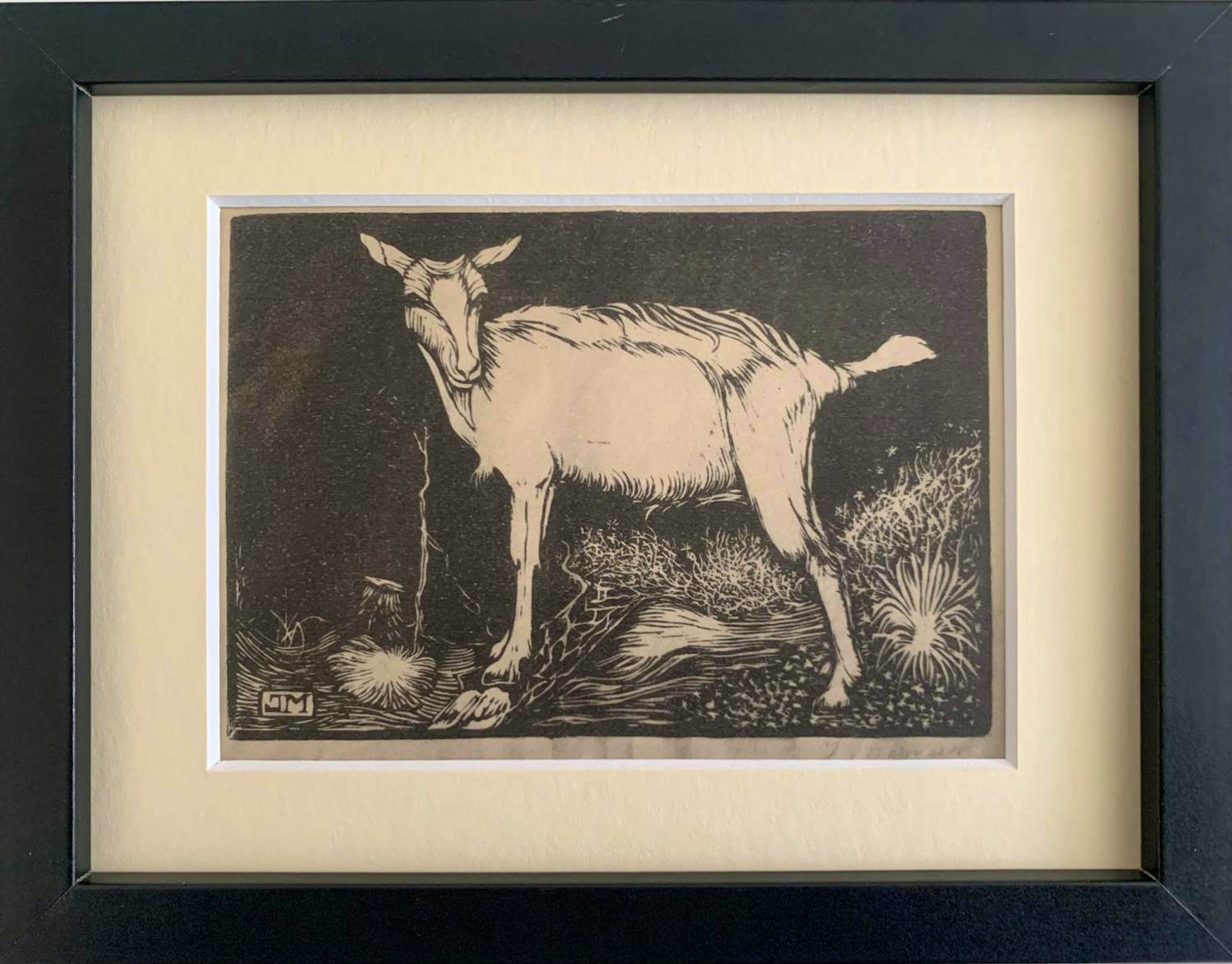 Jan Mankes - Jan Mankes, “Geit”, 1915 verkocht voor € 60!