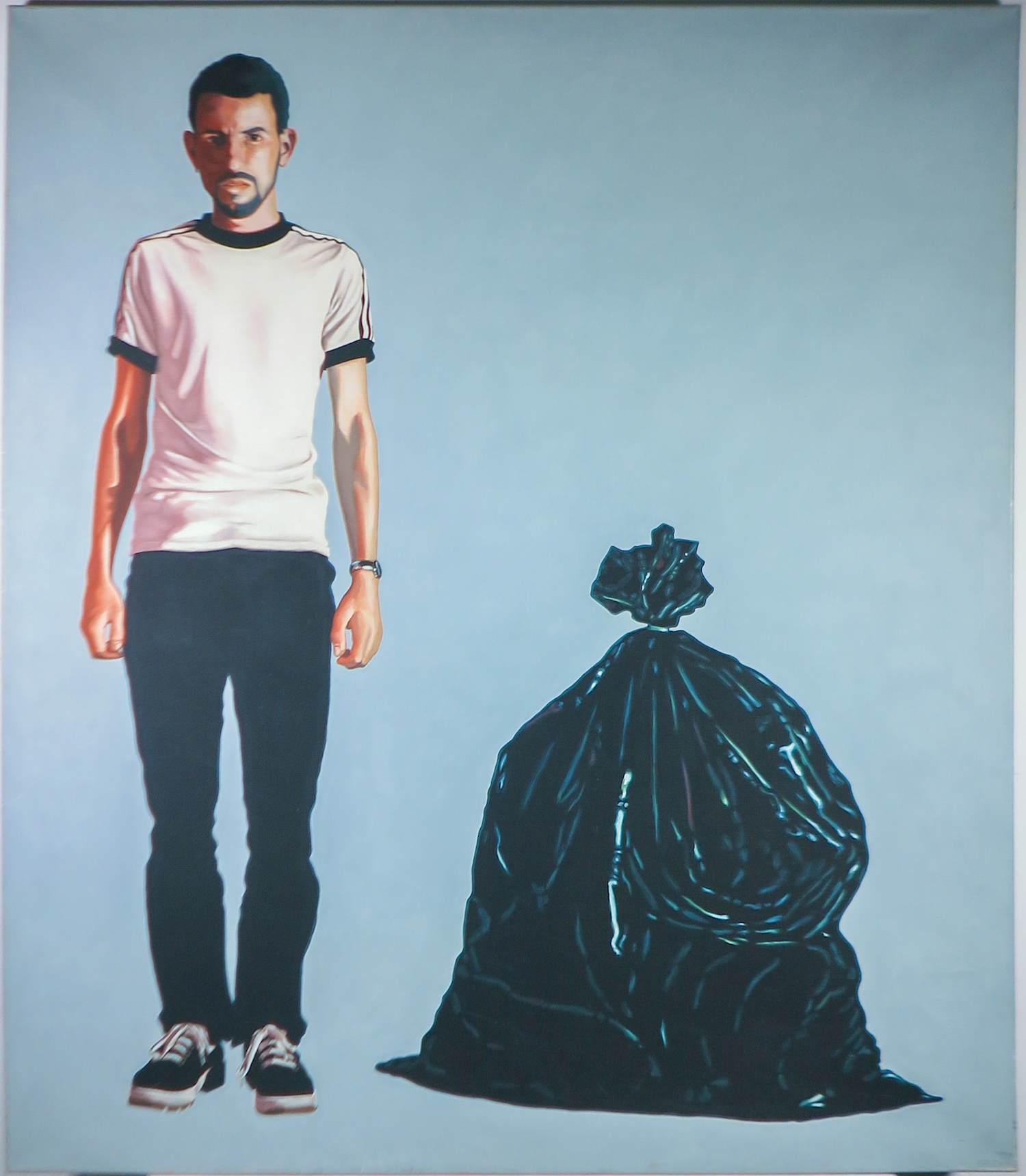 Erlend Steiner Lovisa - Olieverf, Wat Nu? (Zeer groot) kopen? Bied vanaf 400!