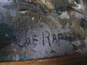 Joseph Raphael - sterk impressionistisch geschilderd omstreeks 1920 geschilderd landschap - ges. kopen? Bied vanaf 680!