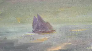 Constant Permeke - Zeegezicht bij zonsondergang kopen? Bied vanaf 2500!