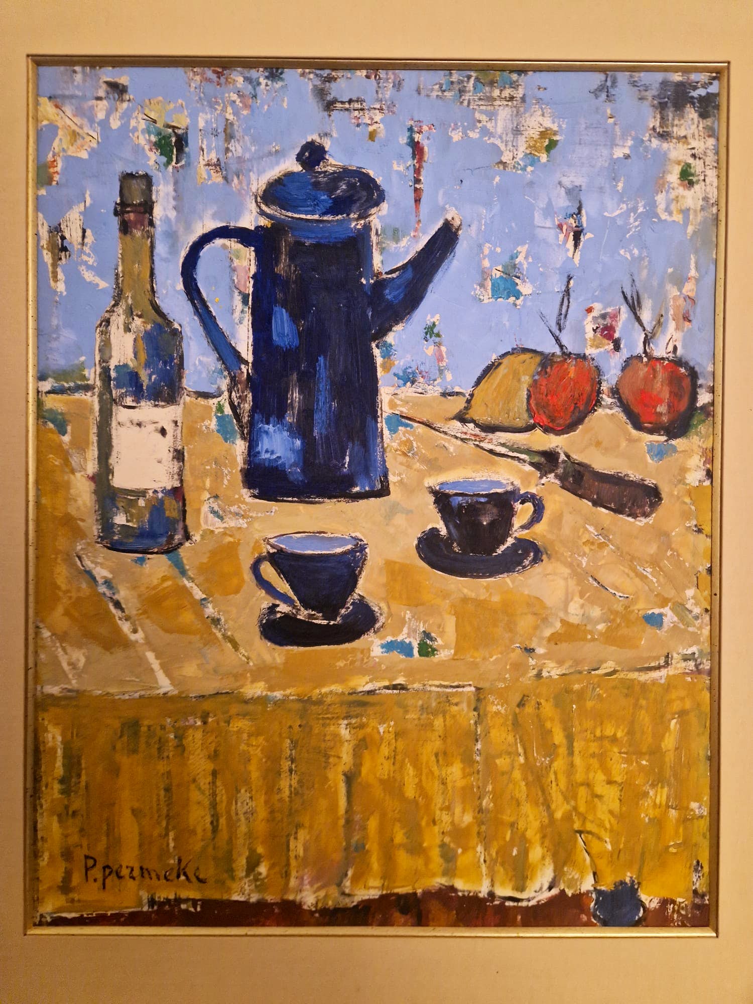 Paul Permeke - Lentetafel verkocht voor € 200!