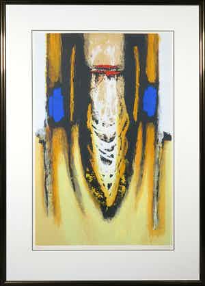 Hans Vanhorck - Litho, The Lost Path - Ingelijst (Groot) verkocht voor € 50!