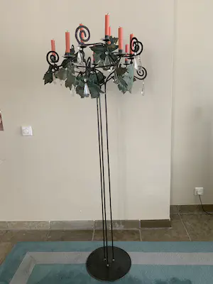 Maroeska Metz - Smeedijzeren kandelaar kopen? Bied vanaf 165!