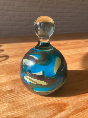Mdina kunstglas - vintage Mdina glazen presse-papier, gemaakt door Michael Harris op Malta. kaufen? Bieten Sie von 55!