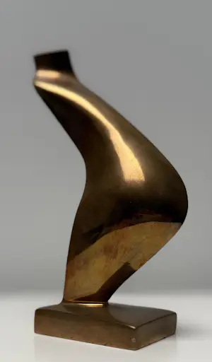 Cor Jong - Bronzen sculptuur | 'Torso' kopen? Bied vanaf 500!