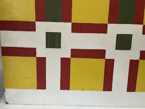 Adine Engelman - Adriaan Engelman - Blokken in rood, geel , wit en groen kopen? Bied vanaf 350!