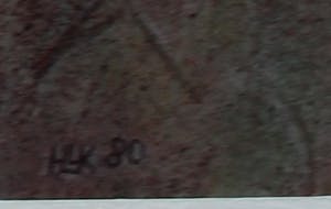 Hans Kersten - Gemengde techniek: Twee tyden - 1980 kopen? Bied vanaf 55!