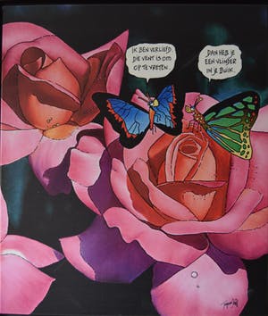 Toon van Driel - Vlinder - Giclée - ingelijst - 55 ex. kopen? Bied vanaf 50!