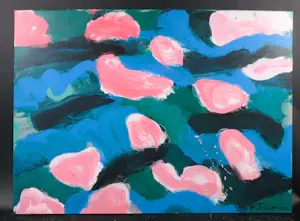 Marieke Thomassen - Acryl op doek, Vormenspel (Groot) kopen? Bied vanaf 100!