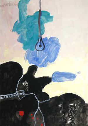 Anton Martineau - Gouache, Carboneros verkocht voor € 1!