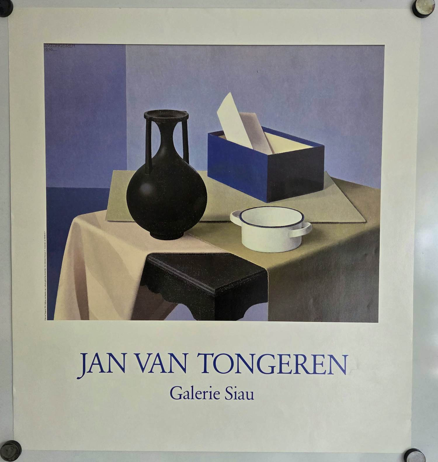 Jan van Tongeren - Stilleven met vaas. Galerie Siau. kopen? Bied vanaf 49!